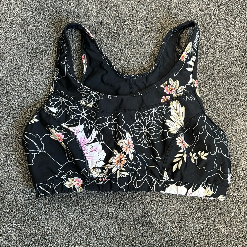 Running bare sports bra